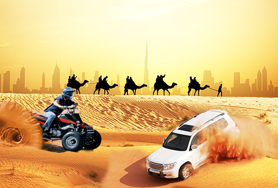 Desert Safari With Quad Bike In Dubai
