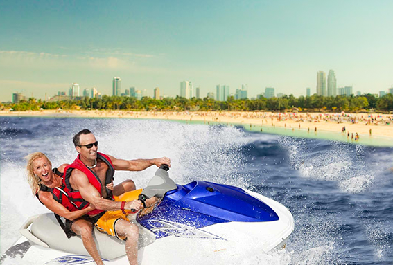Jet Ski Ride At Mamzar Beach 30 Min