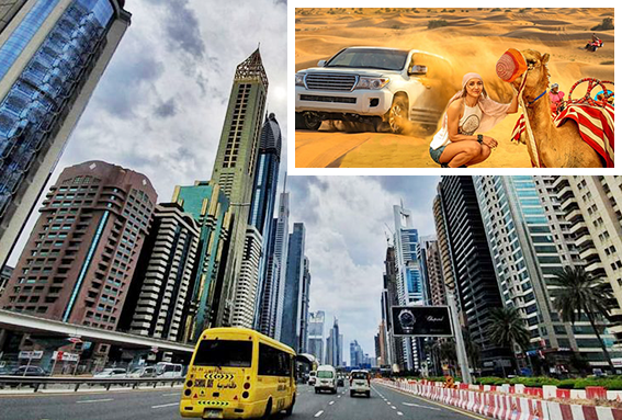 Dubai City Tour With Desert Safari And Abu Dhabi City Tour