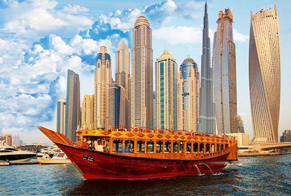 Dubai City Tour With Dhow Cruise Creek