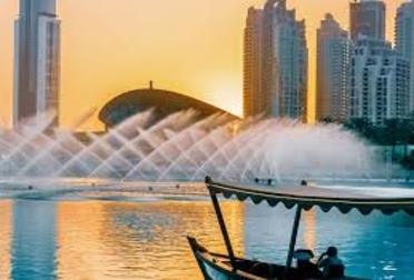 Dubai Fountain Lake Ride