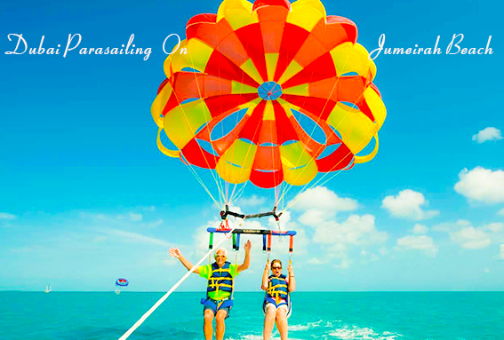 Dubai Parasailing On Jumeirah Beach