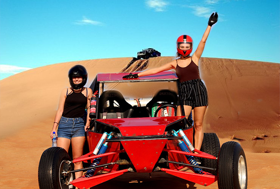 Dune Buggy At Fosil Rock
