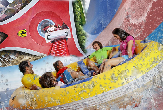 Ferrari World And Yas Waterworld Combo
