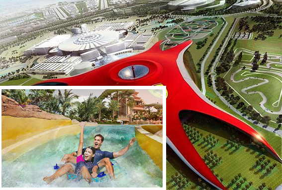 Ferrari World And Yas Waterworld Two Day Pass