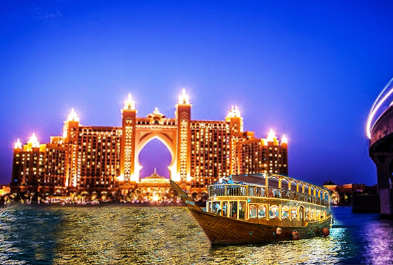 Diamond Package With 1 Night At Atlantis Half Board 2Nights - 3Day's - 5Stars | 3 Activities