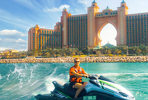 Palm Jumeirah 1.5 Hour Guided Jet Ski Dubai