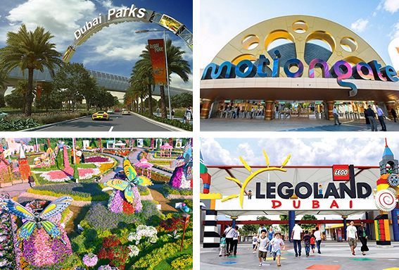 Two Days Four Parks Dubai Parks And Resorts Tickets